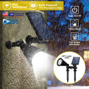 Solar Powered Spotlight for Outdoors for Gardens & Pathways by LJGDeals