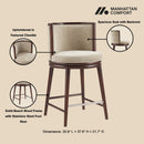 Evalyn - Counter Stool by HouseOfZazla