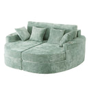 Boneless Design Upholstered Sofa Bed With Cup Holders by Unique Piece Furniture