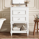 20'' Bathroom Vanity with Ceramic Sink and Storage Cabinet by HouseOfZazla