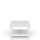 Cocktail Table With Two Storage Drawers And Casters