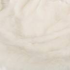 Amori Modern 3 Foot Faux Fur Bean Bag, photo 5 of 6