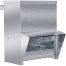 Automatic Chicken Feeder, No-Waste Poultry Feeder with Protective Lid for up to 4 Chickens, Holds 13 L of Feed