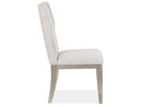 Lenox - Upholstered Host Side Chair (Set of 2) - Warm Silver