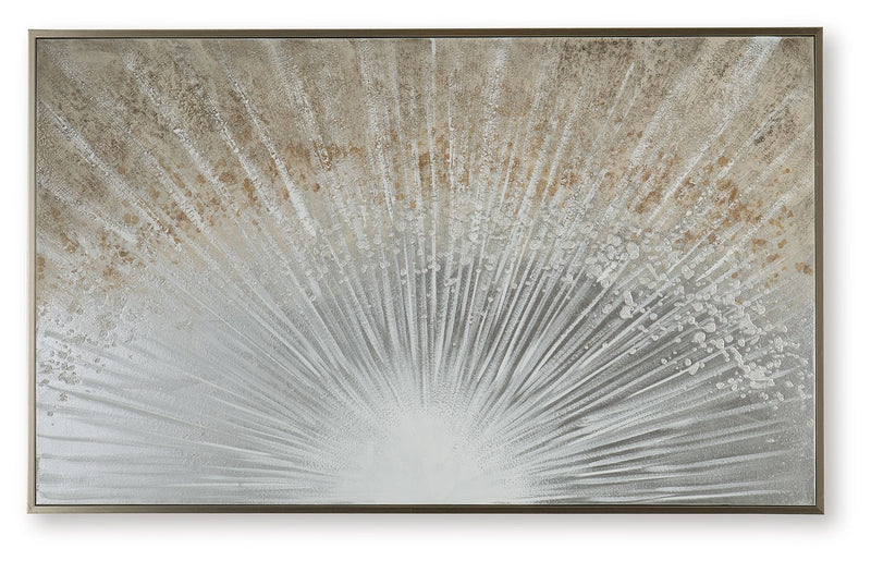Waldard - Wall Art - Gray / Taupe / White, photo 6 of 7