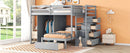 Bunk Bed With Wardrobe, Drawers by HouseOfZazla