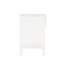 Blake - 1 Drawer Nightstand - White by HouseOfZazla