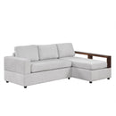 Sectional Sofa Upholstered Sofa Couch With Reversible Armrests For Living Room by HouseOfZazla