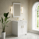James Martin Bellshire 26" Mirror, Bright White