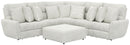 Majesty - Deep Seating Power Reclining Sectional And Ottoman