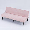 Versatile Sofa Bed With Solid Wood Frame by HouseOfZazla