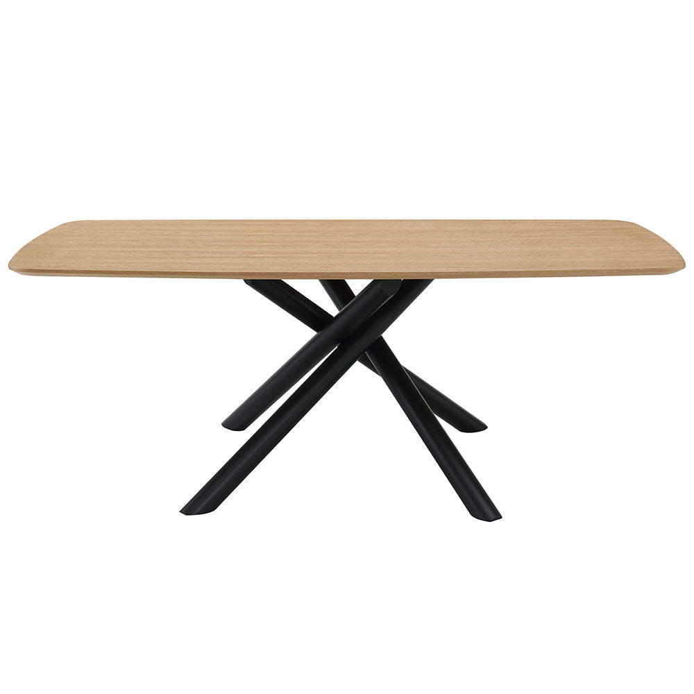 Lawton - Dining Table - Natural & Black, photo 4 of 7