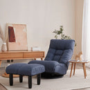 Adjustable Japanese Reclining Floor Chair Sofa With Metal Frame For Living Room by HouseOfZazla