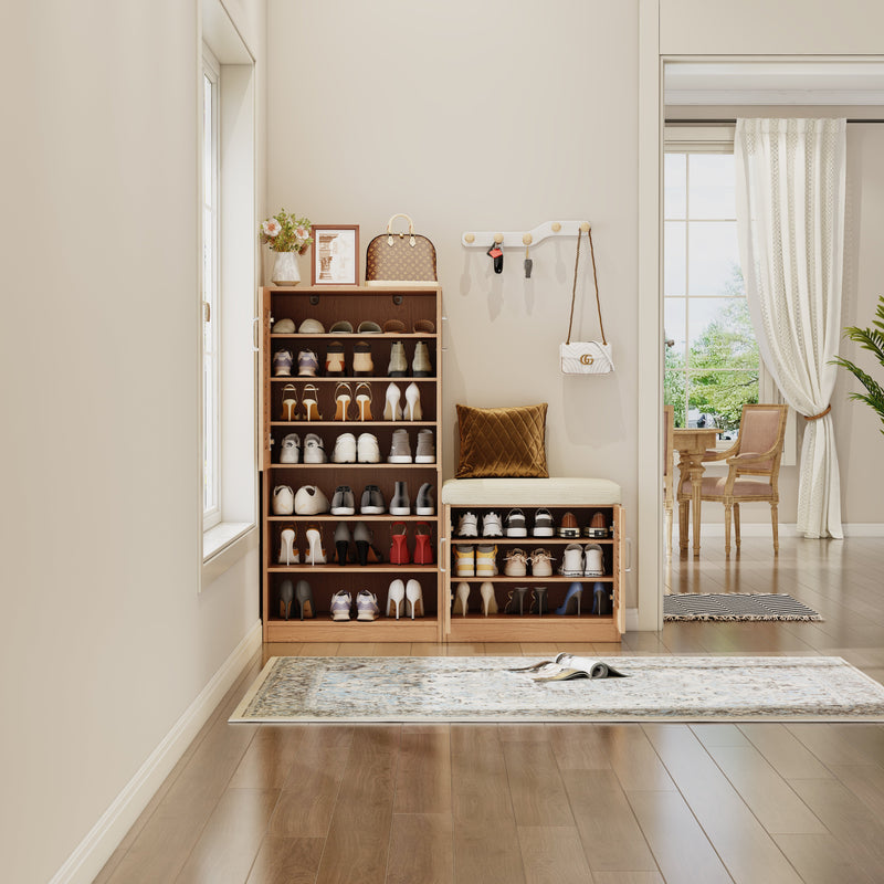 Multi Functional Shoe Storage Cabinet with Bench, photo 6 of 10