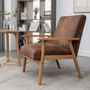 Wide Arm Chair - Light Brown by HouseOfZazla