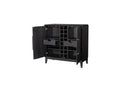 Ample Storage Bar Cabinet - Peppercorn by HouseOfZazla