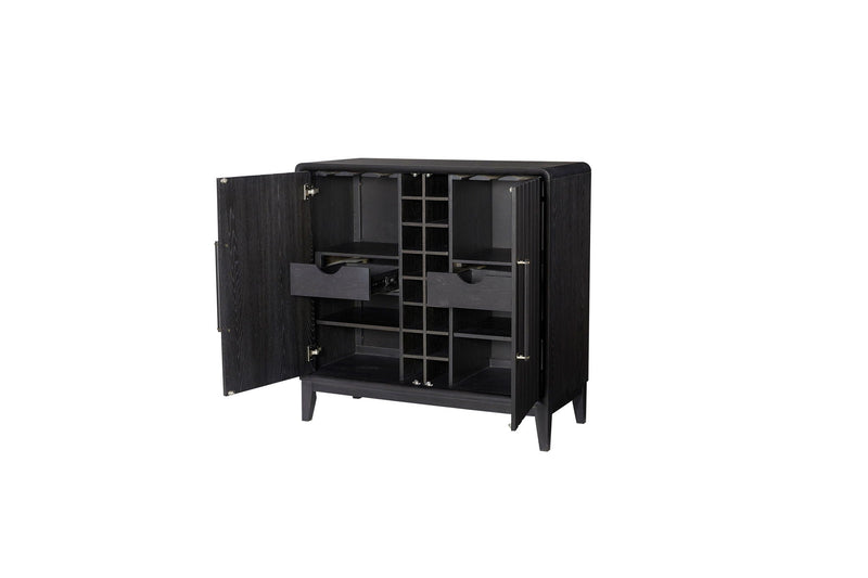 Ample Storage Bar Cabinet - Peppercorn, photo 5 of 5
