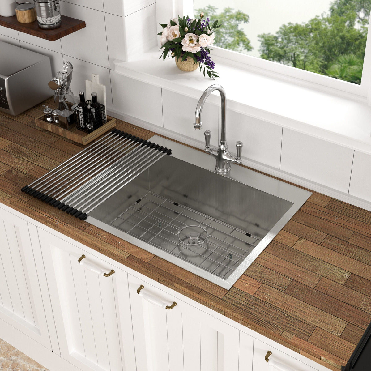 Stainless Steel Drop In Kitchen Sink, Topmount, photo 32 of 40