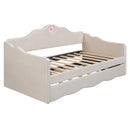 Walker Edison | Twin Upholstered Daybed with Trundle