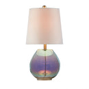 Iridescent Glass Table Lamp