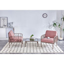 Patio indoor/ outdoor garden 2 single sofa armchairs plastic with soft cushion Weather waterproof chair Sectional Furniture for Balcony Garden Pool Lawn Backyard morden design sitting room sofa table