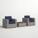 2 Person Seating Set With Cushions by HouseOfZazla