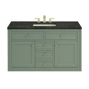 James Martin Chicago 48" Single Bathroom Vanity, Smokey Celadon