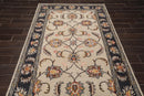 5' x 8' Handmade 100% Wool Traditional Oriental Area Rug Beige