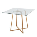 Cosmo - Contemporary Square Dining Table Legs by HouseOfZazla