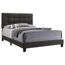 Tufted Panel Bed With Modern Upholstered Design by HouseOfZazla