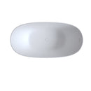 57" Solid Surface Matte Tub