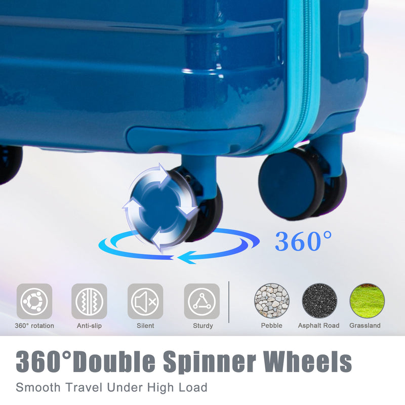 PC Spinner Wheel Luggage Set, photo 7 of 10