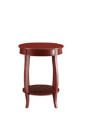 Aberta Side Table in Red