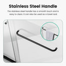 Semi-Frameless Double Sliding Shower Door, Bypass Shower Door, 1 / 4" (6Mm) Thick SGCC Tempered Glass Door by HouseOfZazla