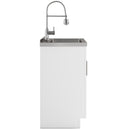 Hennessy - Deluxe Laundry Cabinet With Faucet And Stainless Steel Sink