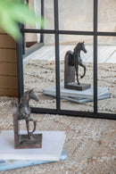 S/2 5x4x10.5' Trotting Horse Bookends by HouseOfZazla