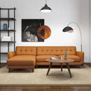 Allison - Mid-Century Modern Sectional Sofa Chaise by HouseOfZazla