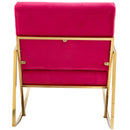 Accent Chair, leisure rocking chair with Stainless steel feet