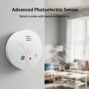 Smoke and Fire Detector Alarm – Portable Photoelectric Fire Alarm with Silence Button