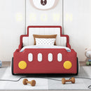 Race Car Shaped Platform Bed With Wheels by Unique Piece Furniture