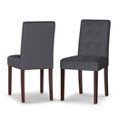 Andover - Parson Dining Chair, Upholstered (Set of 2) by HouseOfZazla