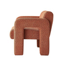 31.10" Boucle Upholstered Accent Chair by Unique Piece Furniture