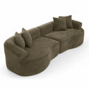 4 Seater Curved Cloud Sectional Sofa by Unique Piece Furniture