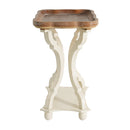 End Table Natural White by HouseOfZazla