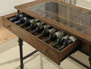 Jalisa - Counter Height Table - Walnut & Black by Unique Piece Furniture