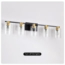 5-Light Matte Bathroom Lighting