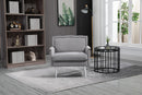 Accent Chair, Living Room Chair / leisure single sofa with acrylic feet