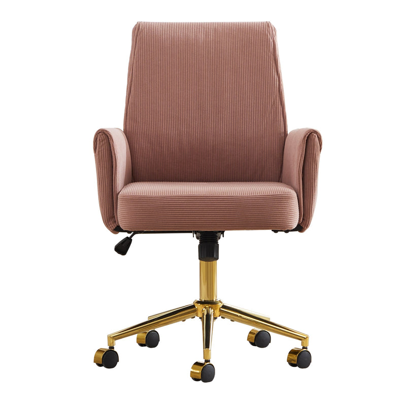 Mid-Back Liftable Office Chair in Light Pink, photo 2 of 10