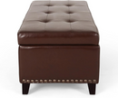 51 Inch Large Ottoman with Storage Bench