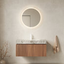 MURI 36" Bathroom Vanity & Sink, Floating Plywood Storage Cabinet with Drawer & Door by HouseOfZazla